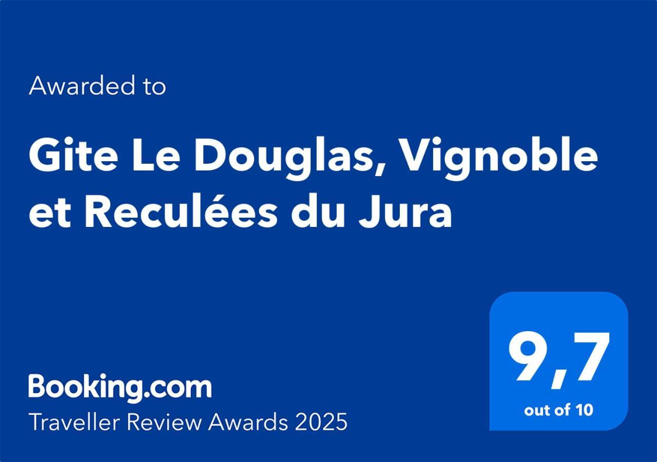 Gite Le Douglas, Vignoble Et Reculees Du Jura - Avec Sauna Lavigny Buitenkant foto